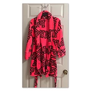Vs pink robe xs